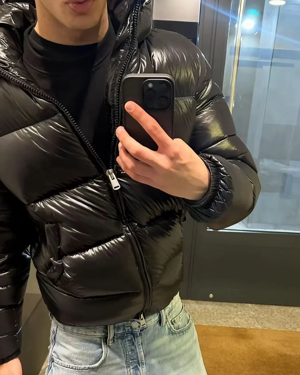Unisex Quilted Winter Jacket