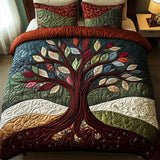 3-Piece Quilted Bedding Set | Nature's Embrace