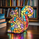 Bobes | Stained-Glass-Style Lamp