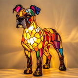 Rocky | Stained-Glass-Style Lamp
