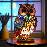 Rosie | Stained-Glass-Style Lamp