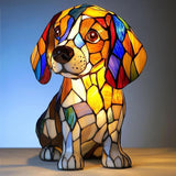 Charlie | Stained-Glass-Style Lamp