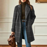 Sally - Classic Check Coat