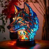 Akela | Stained-Glass-Style Lamp