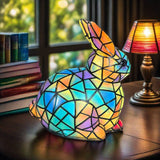 Ben | Stained-Glass-Style Lamp