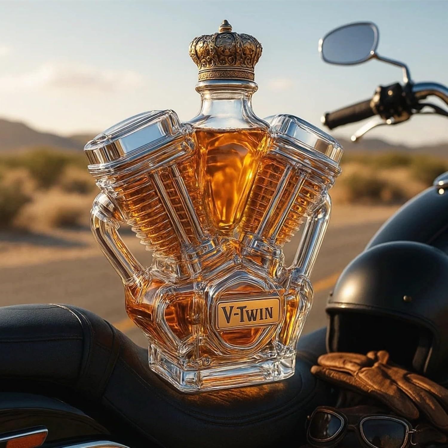 V-Twin Whisky Decanter
