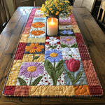 Quilted Table Runner | Petal Path