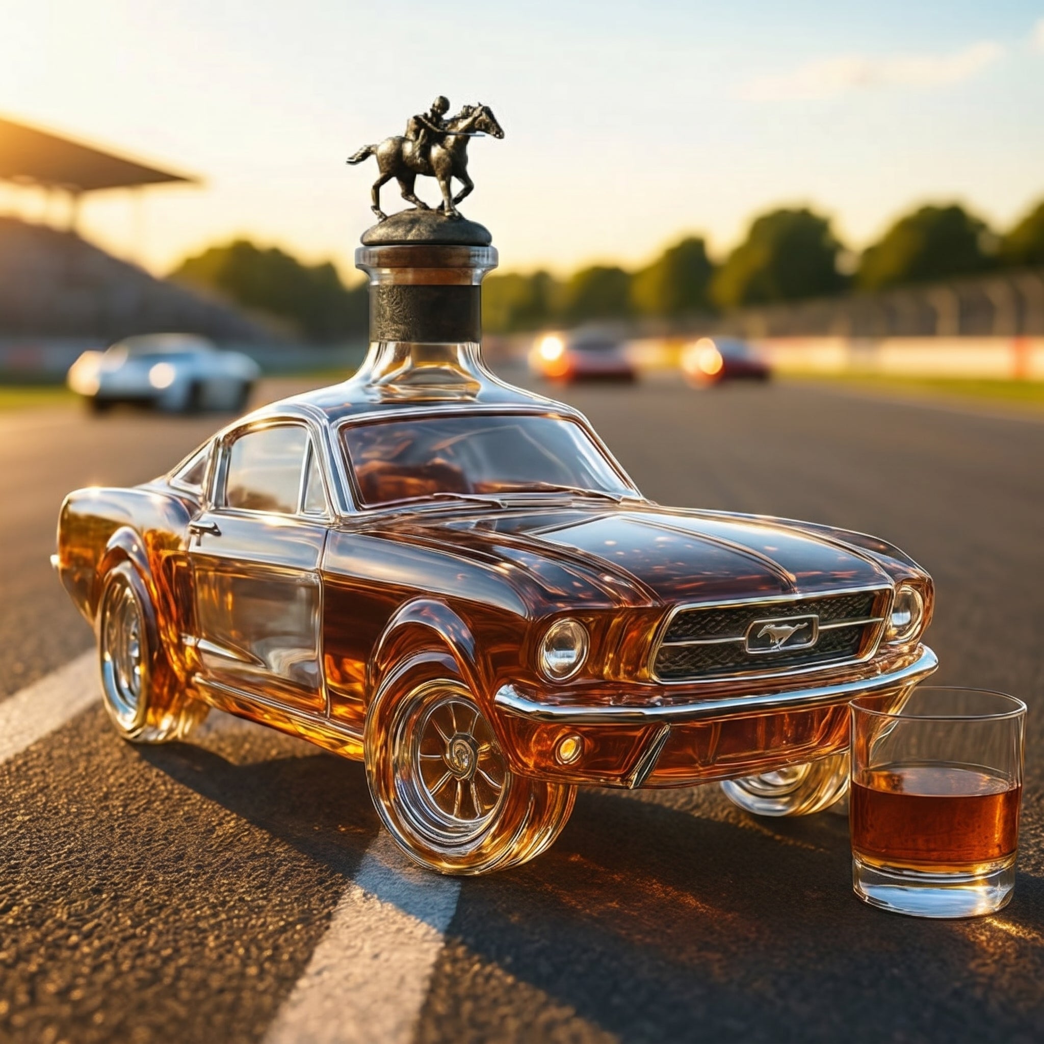 Wild Horse Whisky Decanter | TI Edition, view 3