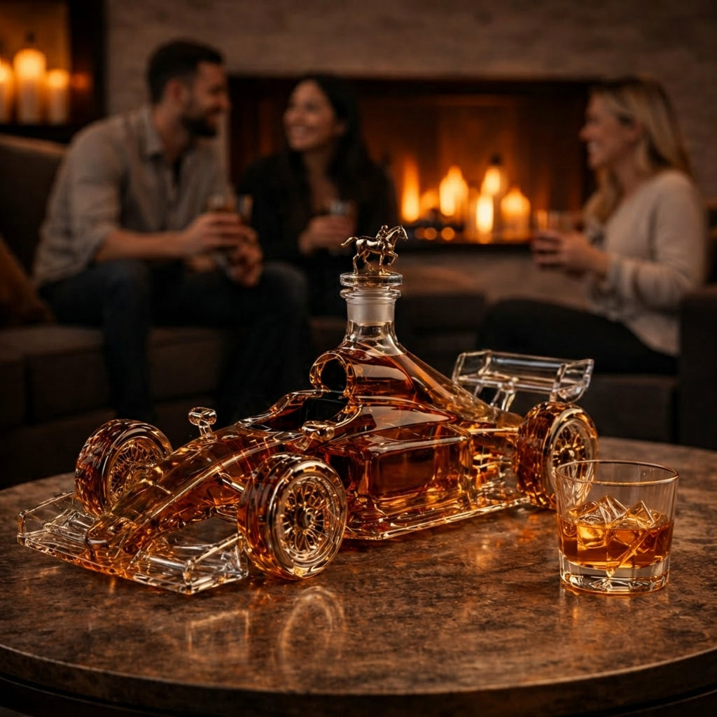 Single-Seater Racing Car Whisky Decanter, view 3