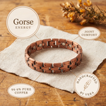 Gorse Men's Copper Bracelet – product image 5