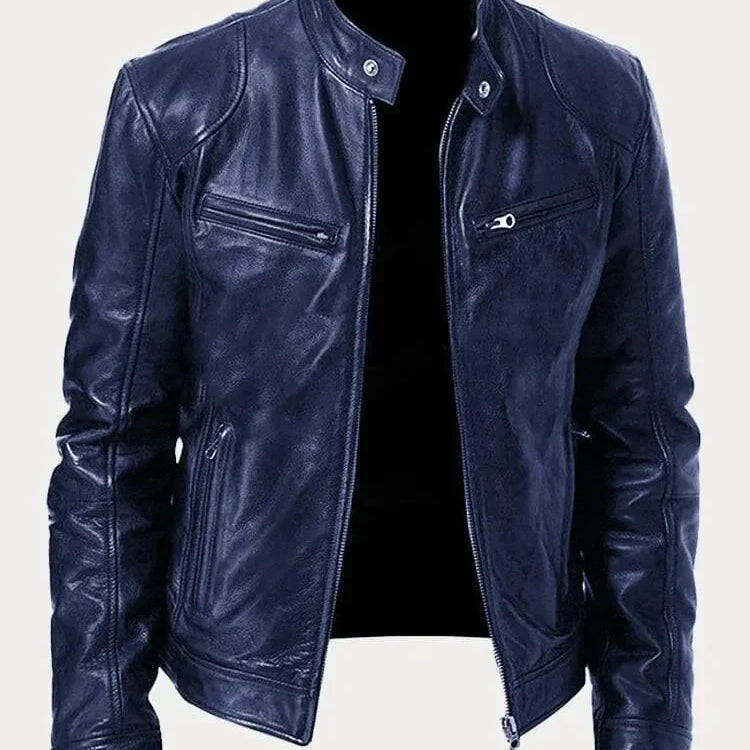 Men's Classic Biker Jacket