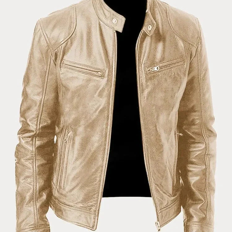 Men's Classic Biker Jacket