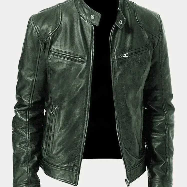 Men's Classic Biker Jacket