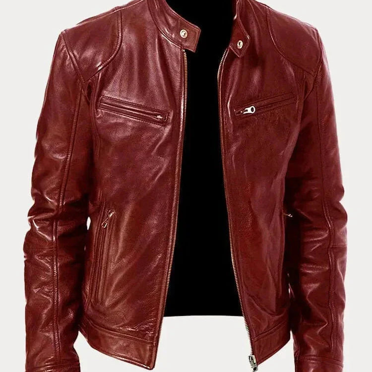 Men's Classic Biker Jacket