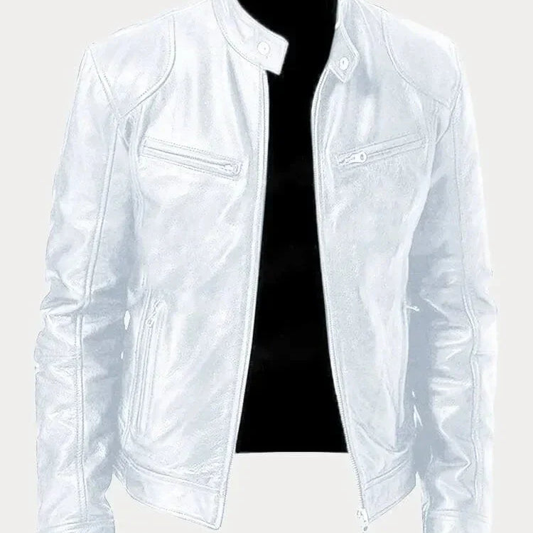 Men's Classic Biker Jacket