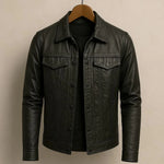 Men's Biker Style Jacket