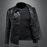 Men's Biker Style Jacket