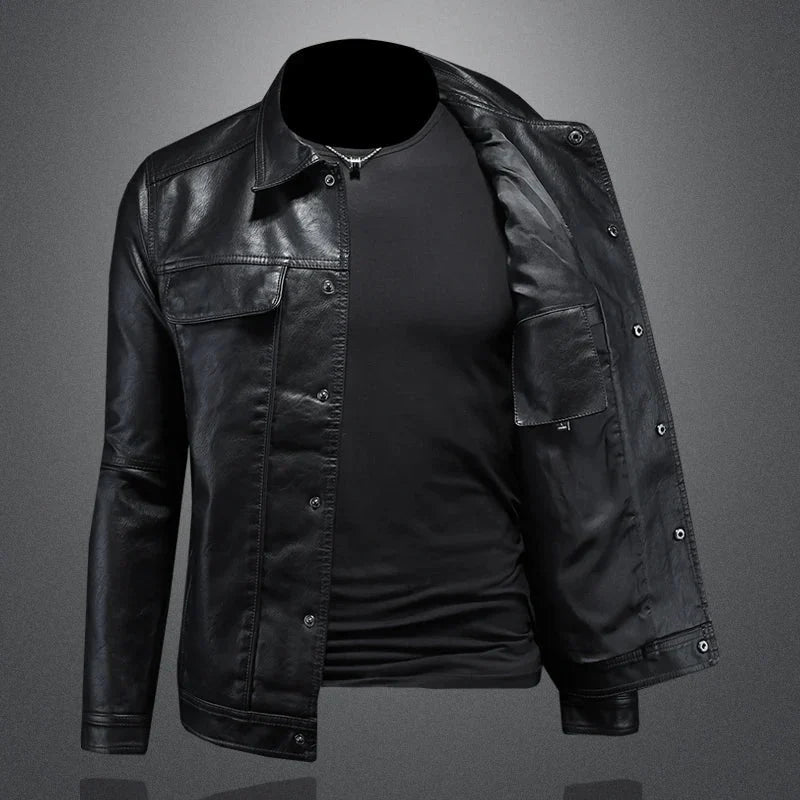 Men's Biker Style Jacket