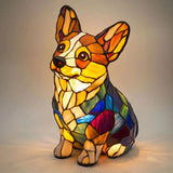 Biscuit | Stained-Glass-Style Lamp
