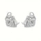 Dog Embrace Earrings, view 7