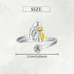 Dog Embrace Ring, view 15