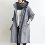 Arabella - Hooded Longline Trench Coat