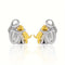 Dog Embrace Earrings, view 3