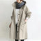 Arabella - Hooded Longline Trench Coat