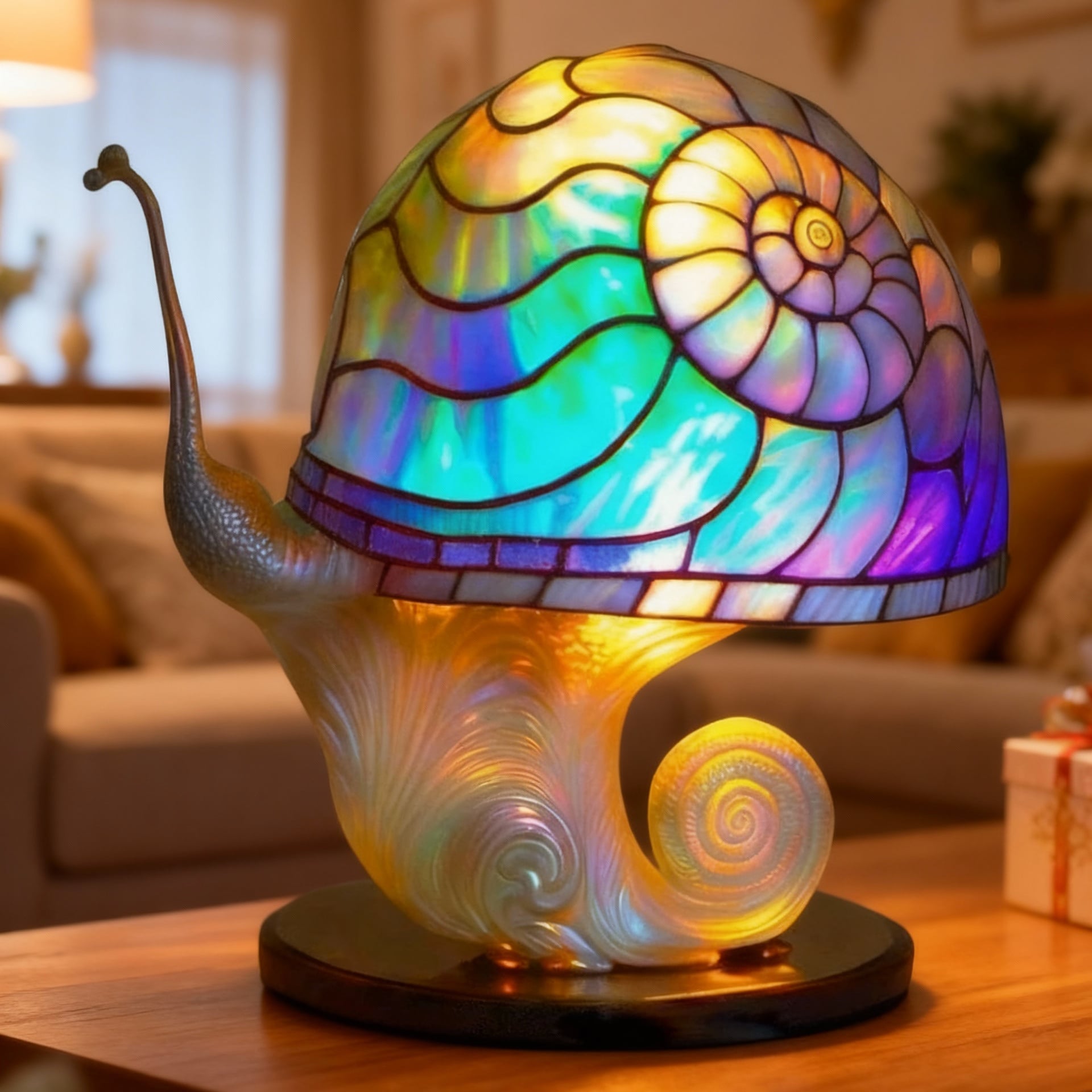 SNAILGLOW | Snail-Shaped Table Lamp