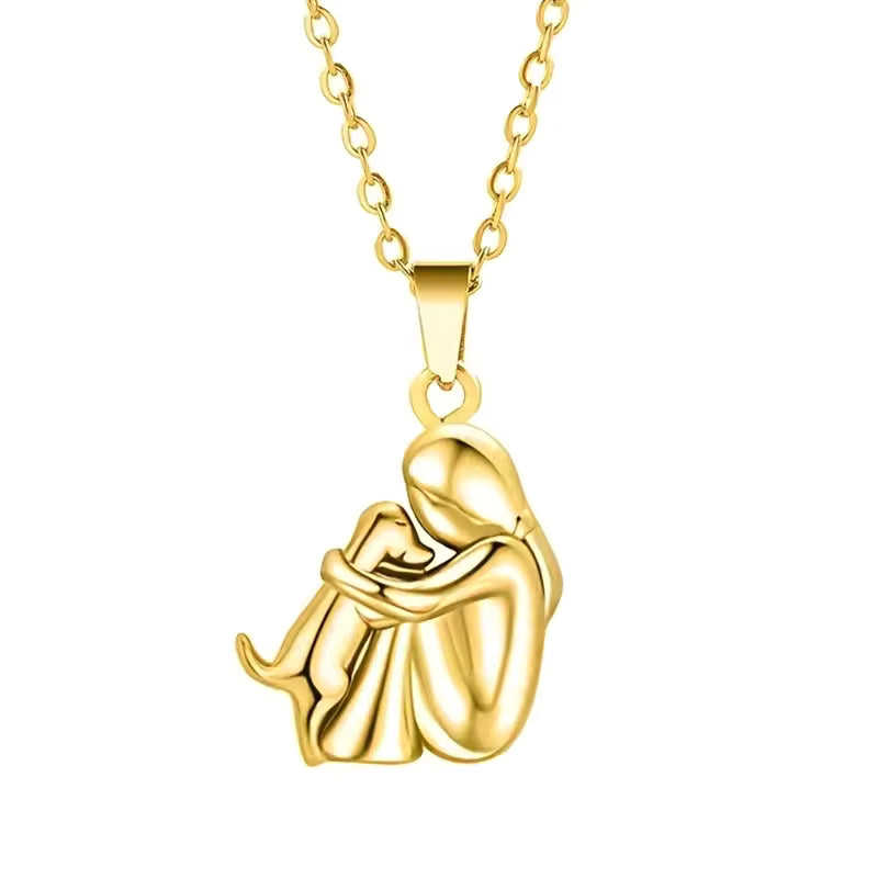 Dog Embrace Necklace, view 5