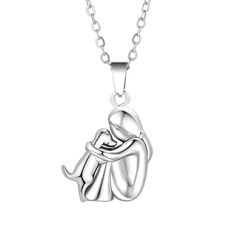Dog Embrace Necklace, view 6