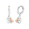 Cat Embrace Hoop Earrings, view 3