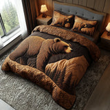 3-Piece Quilted Bedding Set | Royal Stag