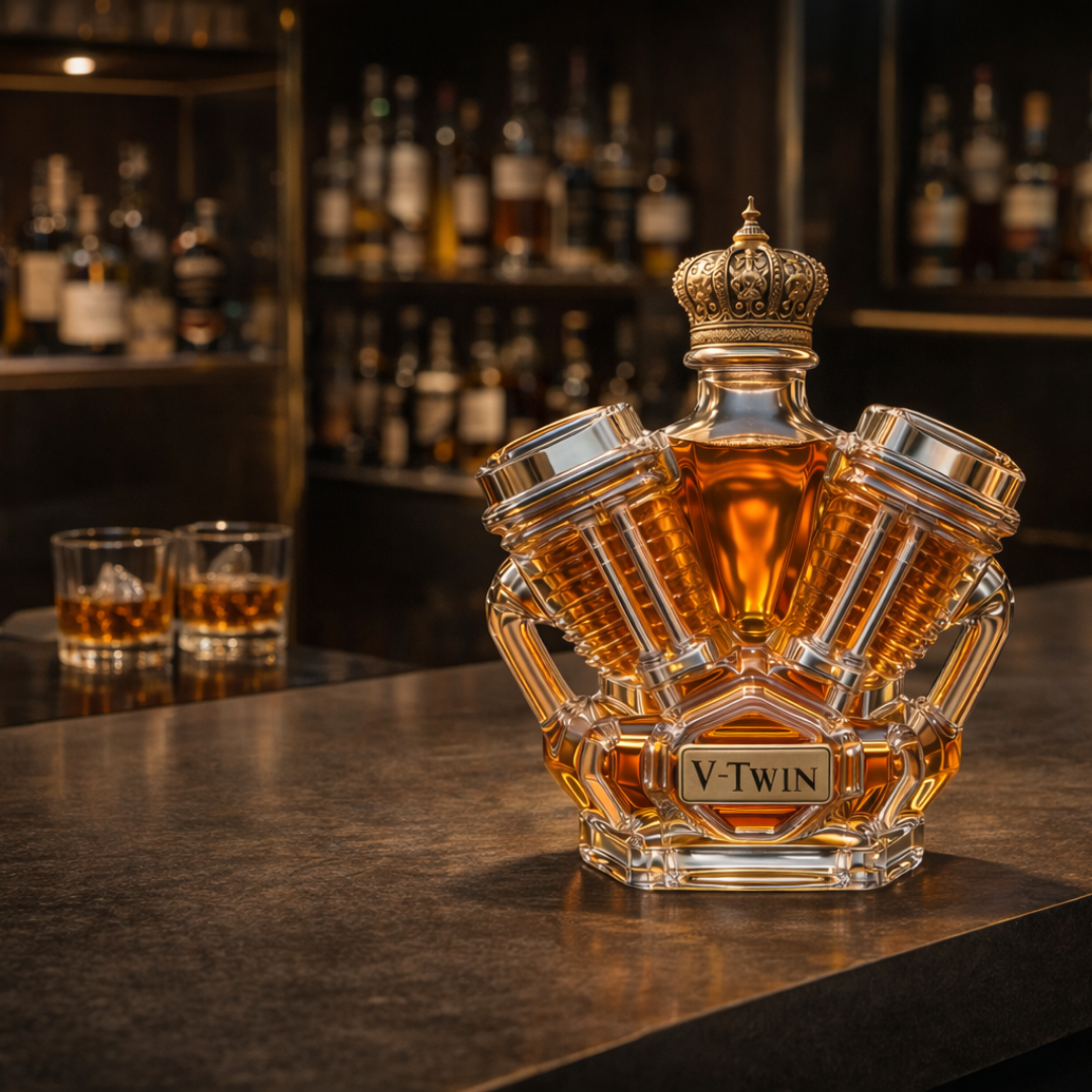 V8 Engine Whisky Decanter | VC Edition, view 7