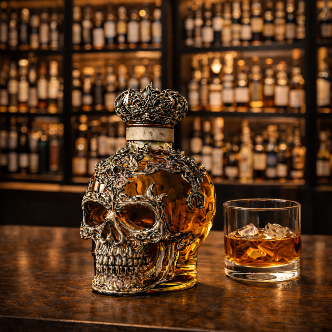 Skulls Whisky Decanter | QE Edition, view 5