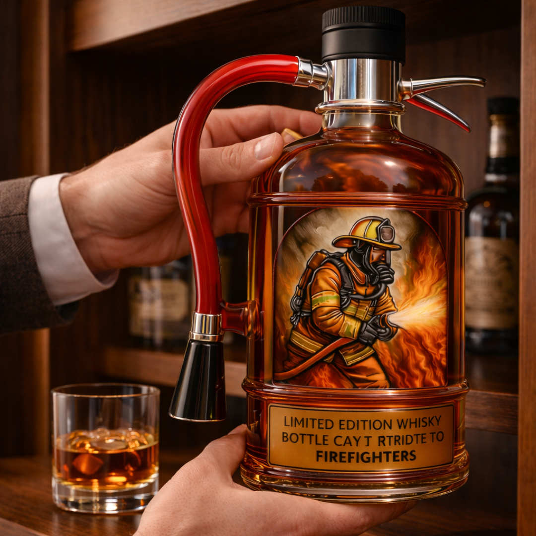 Fire Extinguisher Whisky Decanter | YM Edition, view 7