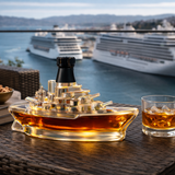 Marine Motif Whisky Decanter | AF Edition, view 2