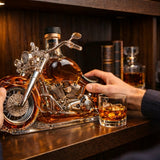 Classic Motorcycle Whisky Decanter | ZJ Edition, view 5