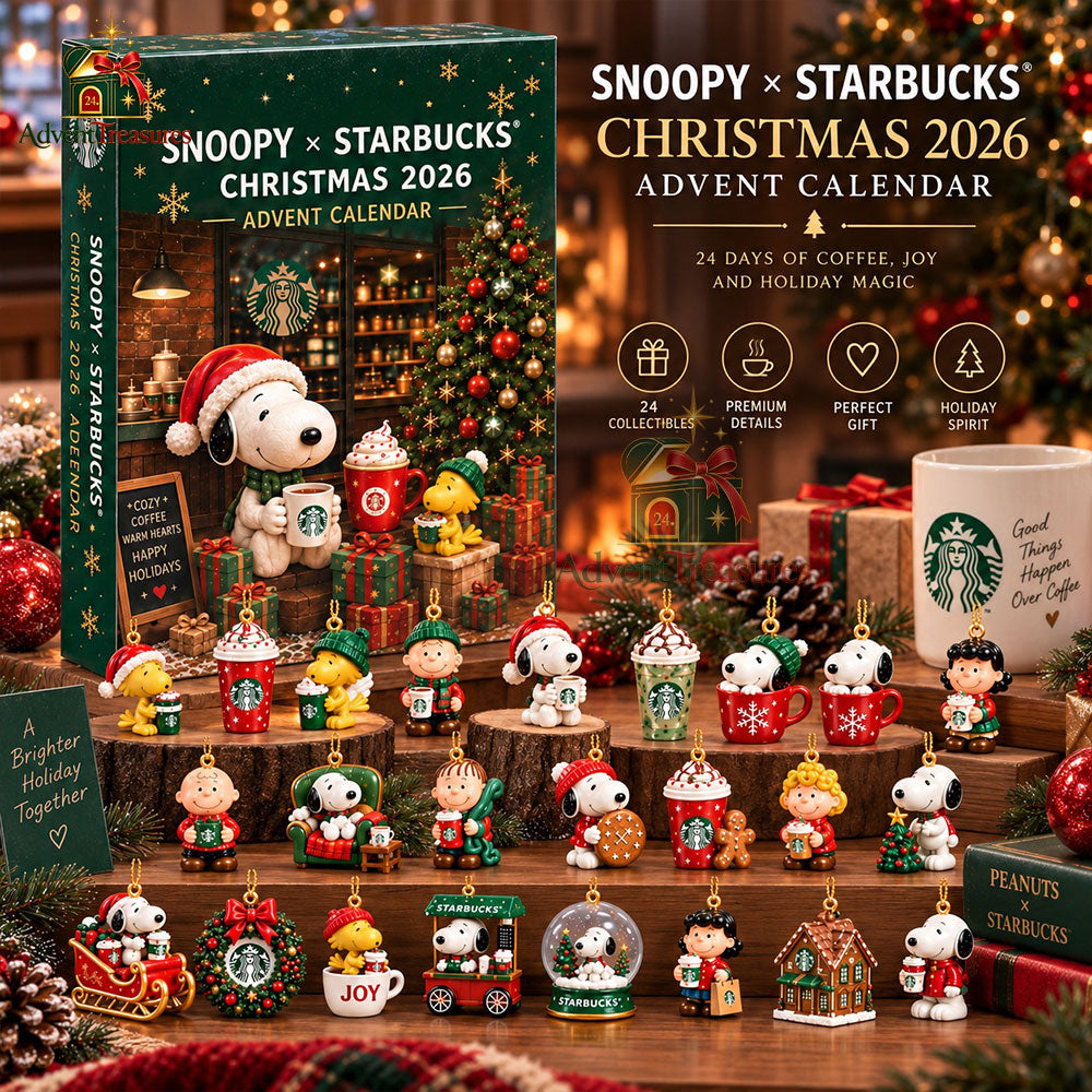 Snoopy & Starbucks Christmas Advent Calendar 2026 – image 1
