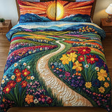 3-Piece Quilted Bedding Set | Sunbeam