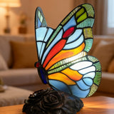 TIFFALIGHT | Stained-Glass Butterfly Lamp