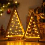 Wooden Triangle Trees