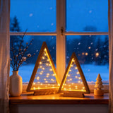 Wooden Triangle Trees, view 2