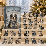 Australian Shepherd Winter Advent Calendar – 24 Days – image 1