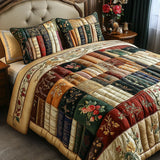 3-Piece Quilted Bedding Set | Avid Reader's Retreat