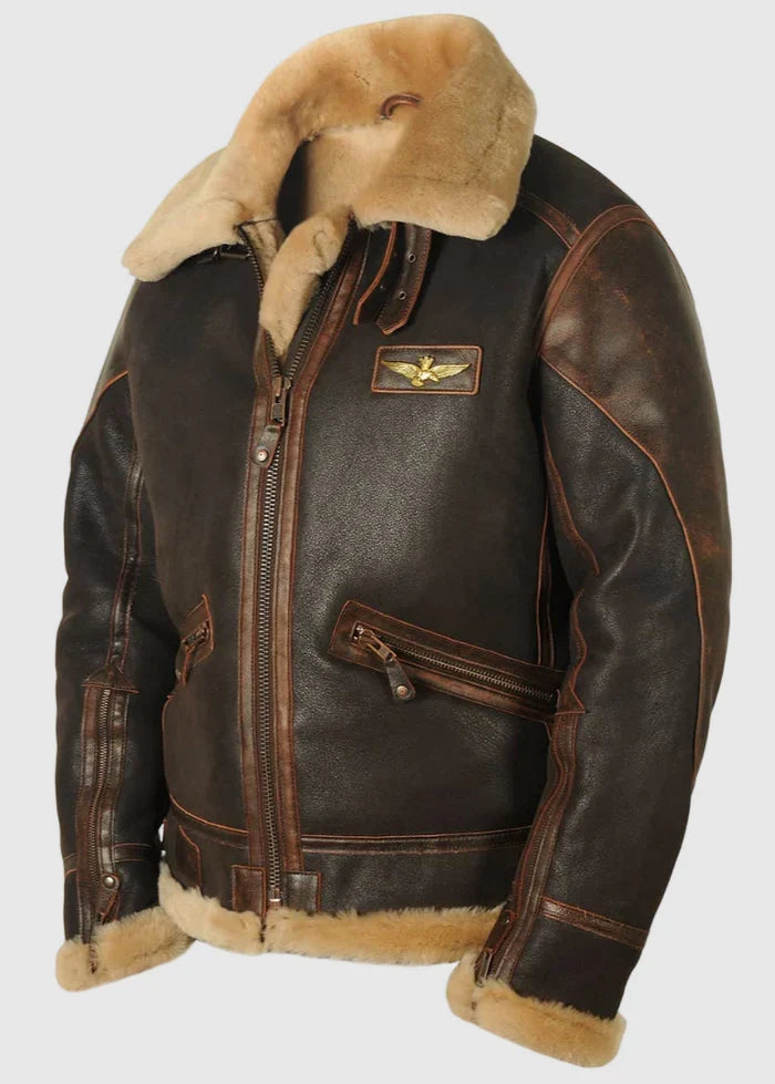 Men's Brown Winter Jacket
