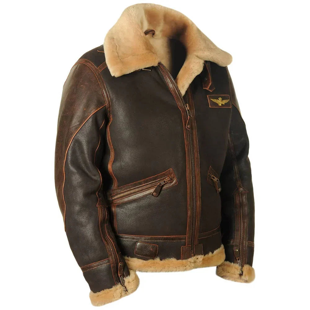 Men's Brown Winter Jacket