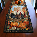 Quilted Table Runner | Turkey Trot