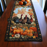 Quilted Table Runner | Turkey Trot