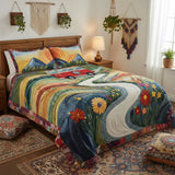 3-Piece Quilted Bedding Set | Vintage Journey